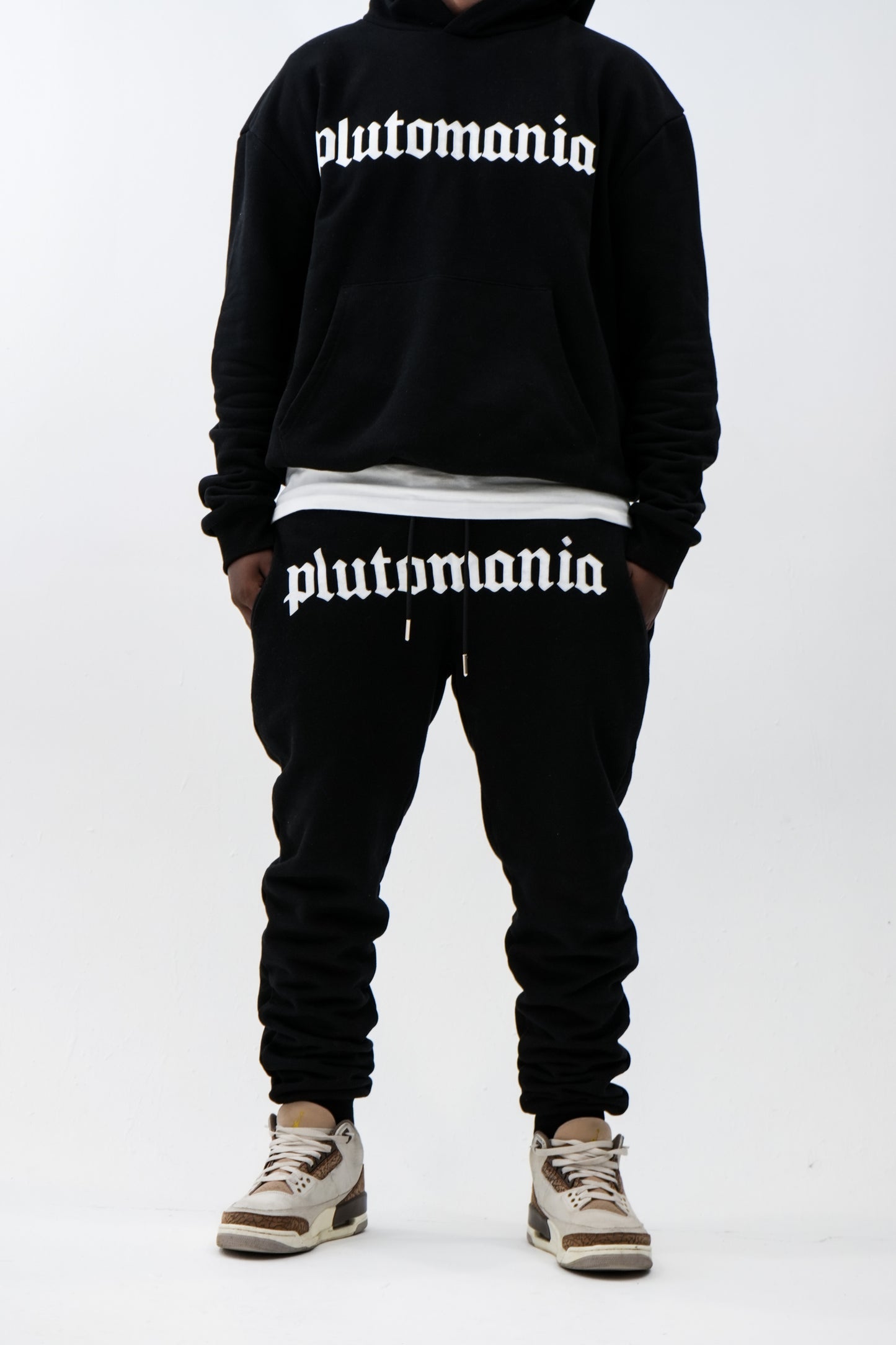 Oversized Joggers - Black